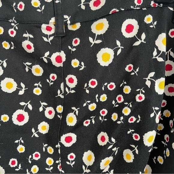 VINTAGE 80s MOSCHINO Floral Print Spell Out Pants - Picture 13 of 15